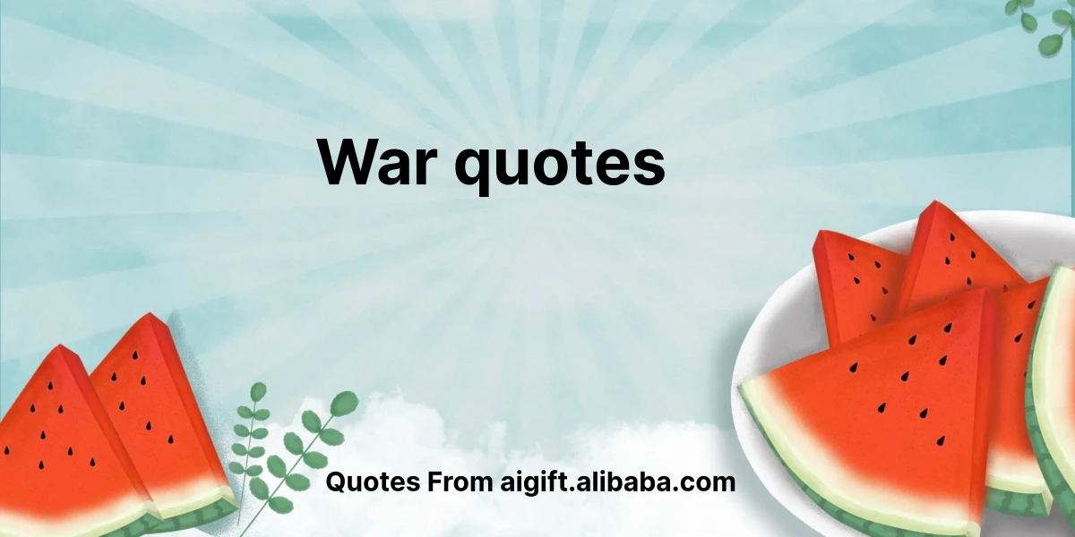 war quotes