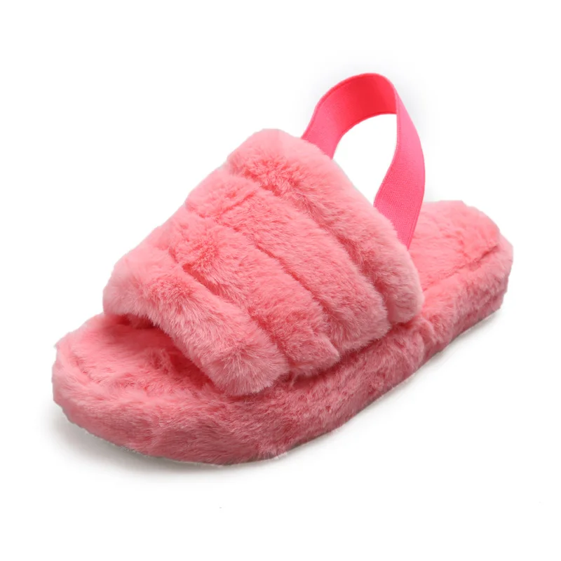

rabbit fur sandals for women 2021 new style, 12 colors