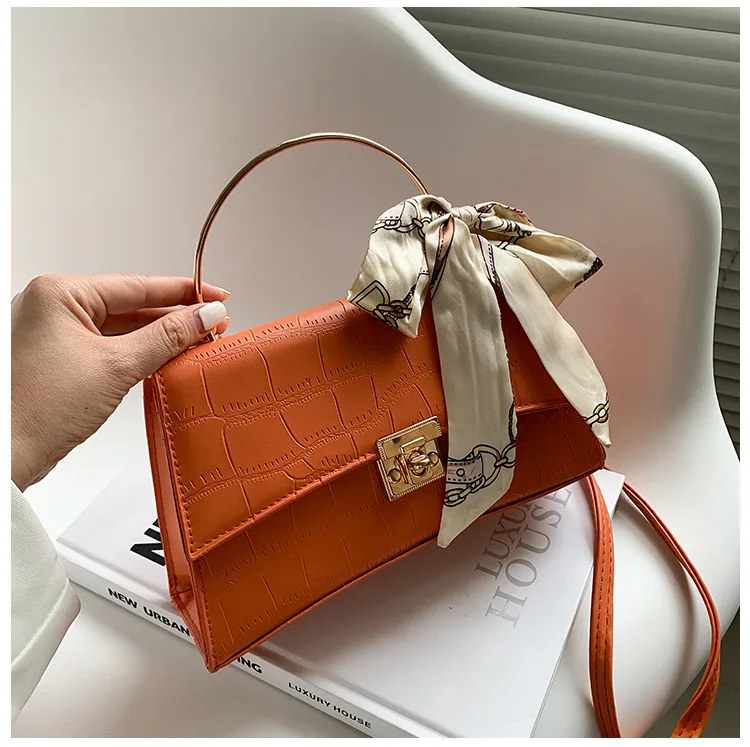 

Luxury Women Handbag Shoulder Messenger Bags With Stone Pattern For Girls, Mutil-color