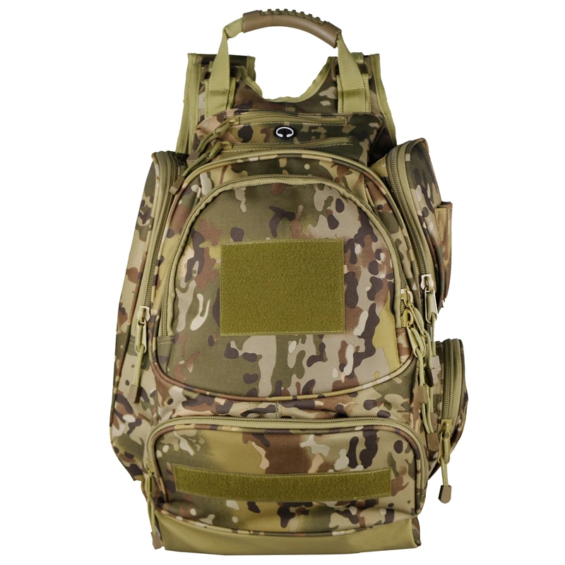 

tactical backpack hiking tactical molle pack bag backpack free sample 600d pvc tactical military backpack, Camouflage tactical backpack