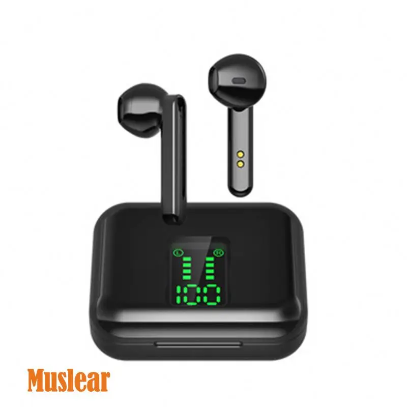 

Hot Sale Earphone Bass Magnet Headset Bt 5.0 Graphene Headphones, Black white