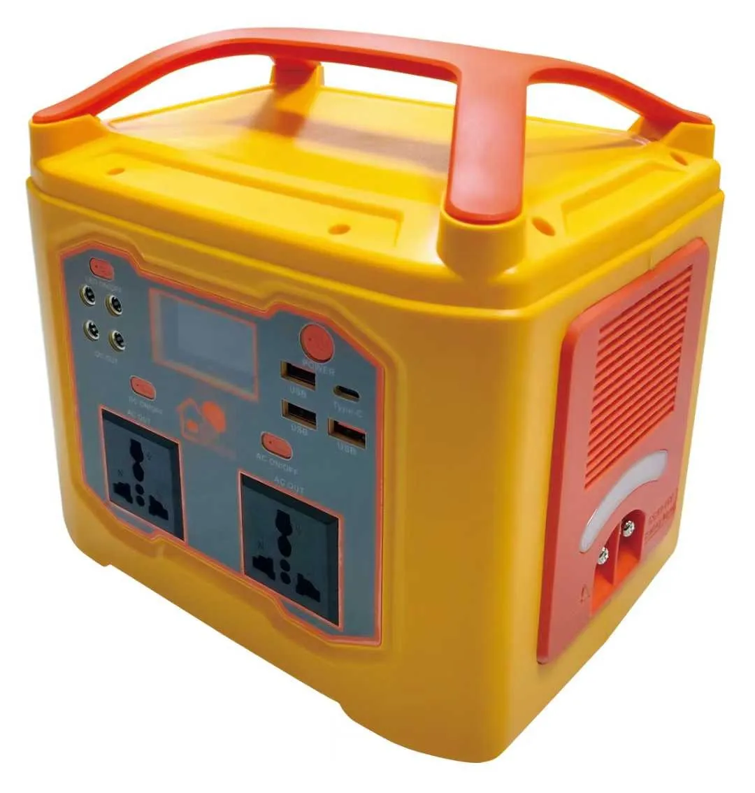 Yellow Compact Power Station