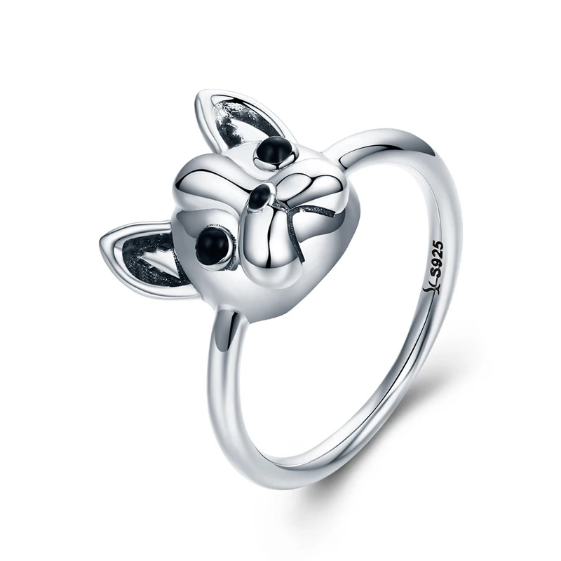 

Newest Hot Sale Personality Animal Shape Fine Silver Ring Jewelry 925 Sterling Silver Ring For Men And Women