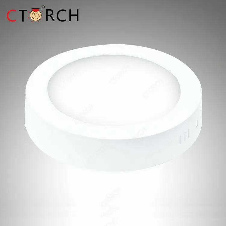 6W 12W 18W 24W Mounted Round Surface LED Panel Light