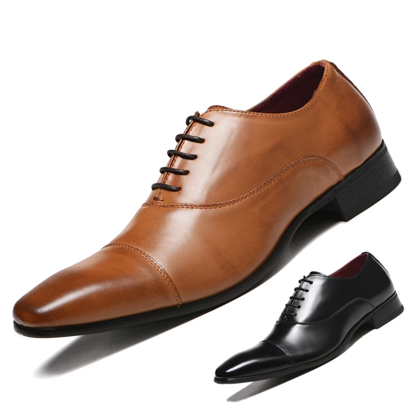 

Men's Pointed Toe Dress Formal Oxfords Shoes Suit Business Party Loafers Wedding Shoe