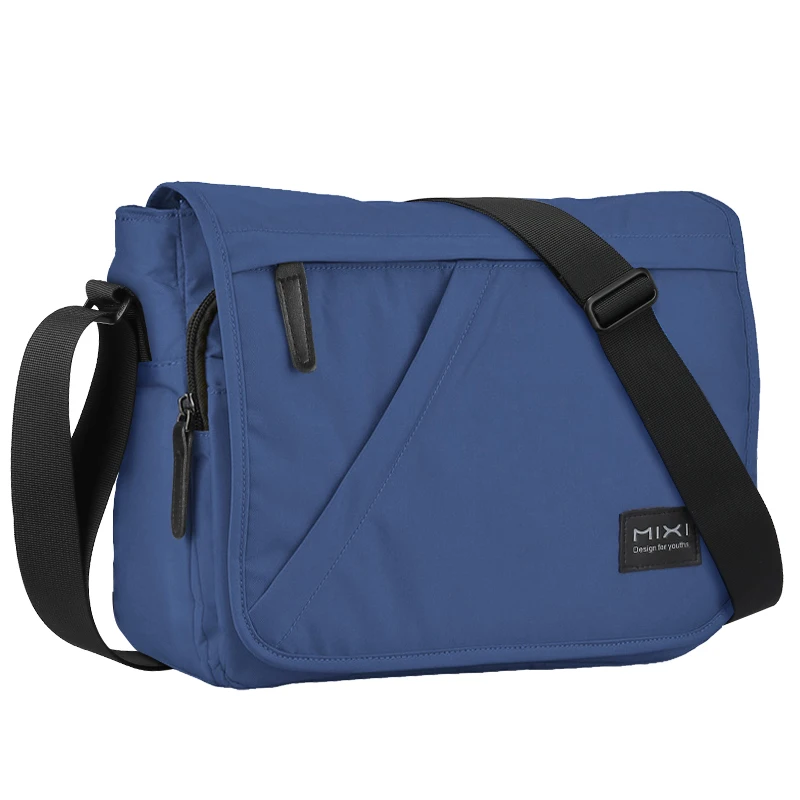 

MIXI Hot Selling Amazon Fashion Lightweight Large Capacity Mens Casual Shoulder Bag Waterproof Custom Sling Bag Crossbody Men