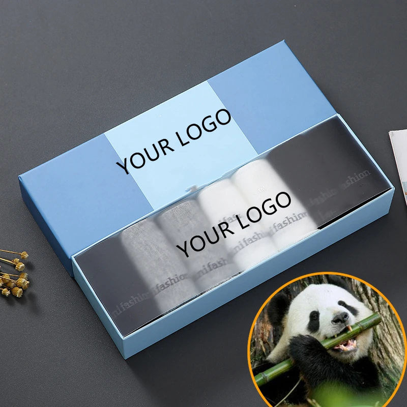 

QUICK DRY Business Work Breathable 100% Organic Green custom Bamboo Fiber Socks