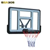custom size basketball board ring with hoop and net