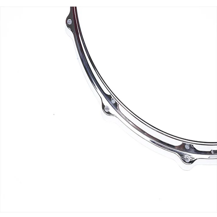 Large Size Drum Hoops Oem Silver Metal Drum Used Accessories Metal