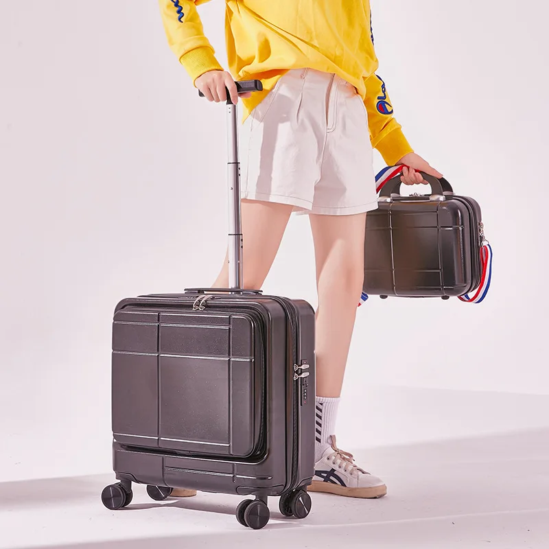 

Carry Handle Spinner Wheels Lady Travel Luggage Bag Travel Luggage and Case