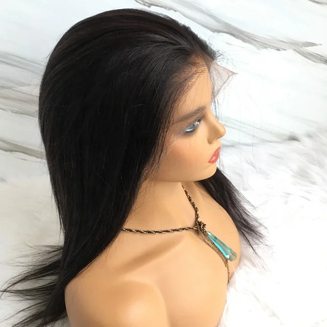 

Glueless 13x6 HD Lace front wig wholesale virgin 100% human hair wig