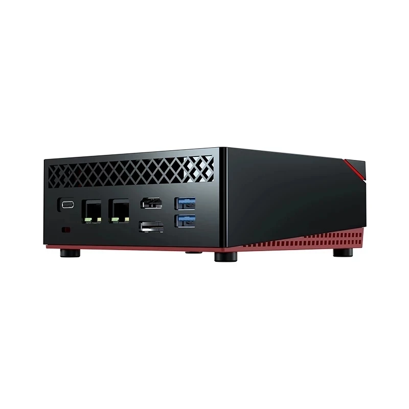 

Newest Fanless 6 Cores Gaming mini pc amd ry zen 5 4500U DDR4 SSD NVME Mini PC Case win 10 pro 4K Display WIFI6 for Sale