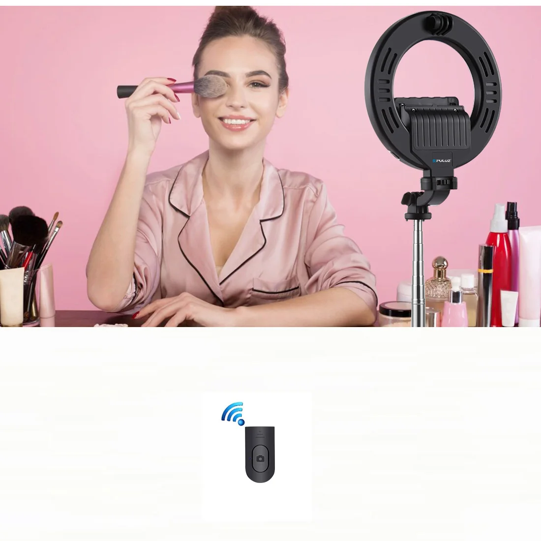 

6 inch RGB Flash Ring Light Live Beauty LED Circle Ring Light Lamp for Phone and Camera Live Video Makeup