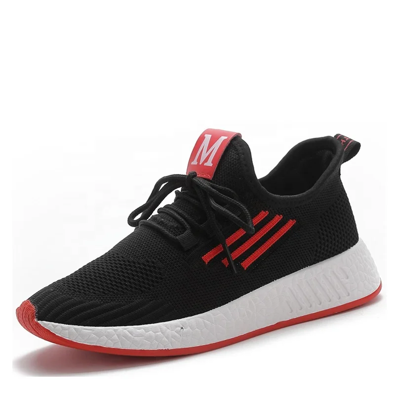 

2020 Ins online celebrity shoes fabric knitted sport shoes women casual fly weave walking ladies sneakers