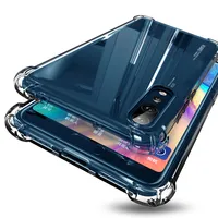 

For Xiaomi redmi Note 8/play Pro Case high quality 1.5mm Soft TPU Silicone Case shockproof TPU mobile Transparent Phone Shell