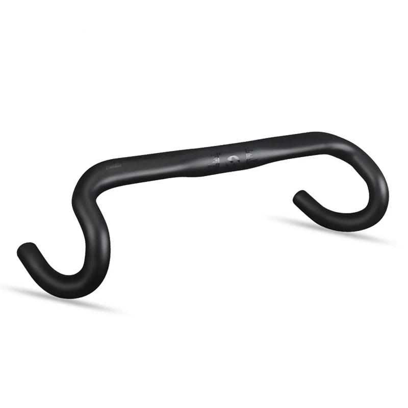 

Toseek Black Mat Full Carbon Raod Handlebar External Routing Design Lightweight Bike Handle Bar