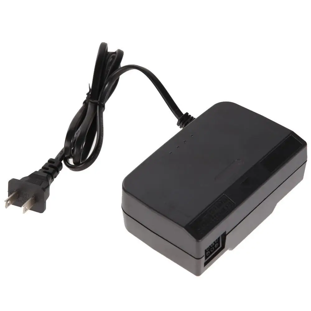 

Power Supply Game Console Cord Cable for N64 AC Adapter (EU/US), Black