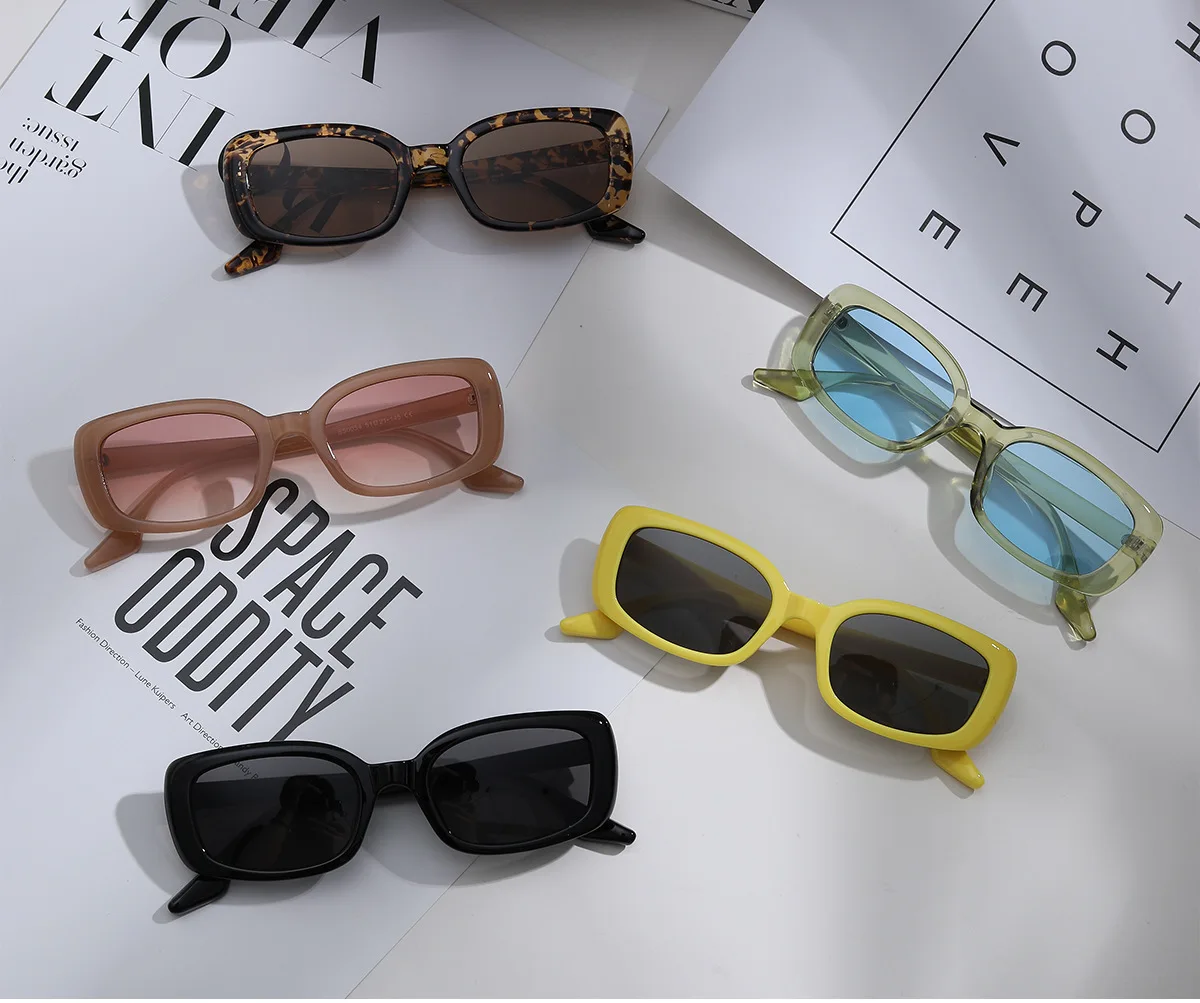 

Retro small frame square frame new sunglasses fashion sun glasses women