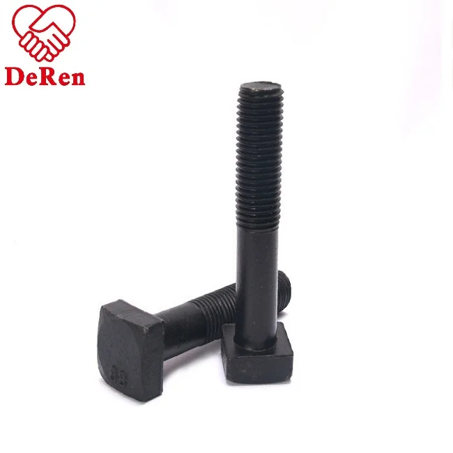 
High Quality H.D.G/Black square head bolt DIN478/DIN479 