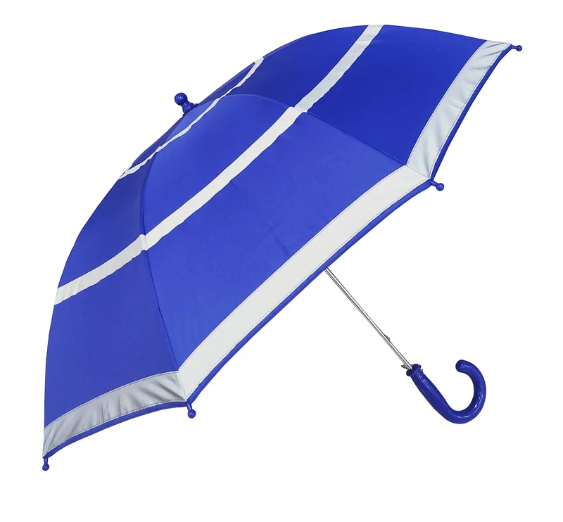 

Fast Delivery Kids Umbrella Reflective Safety Tape Windproof Straight Umbrella, Custom choose