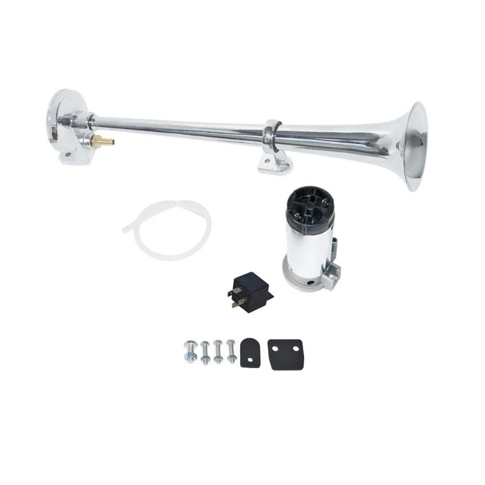 150db Car Horn Super Loud 12v Single Trumpet Air Horn Compressor For