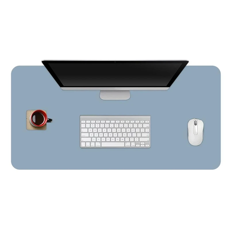 

Big Mouse Pad Waterproof PU Leather Office Desk Mat Game Computer Keyboard Desk Mat, Customized color
