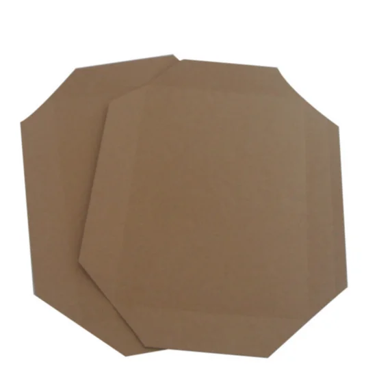 
100% Recyclable replace pallet with Lips Kraft Paper Slip Sheet for Push Pull Machine 