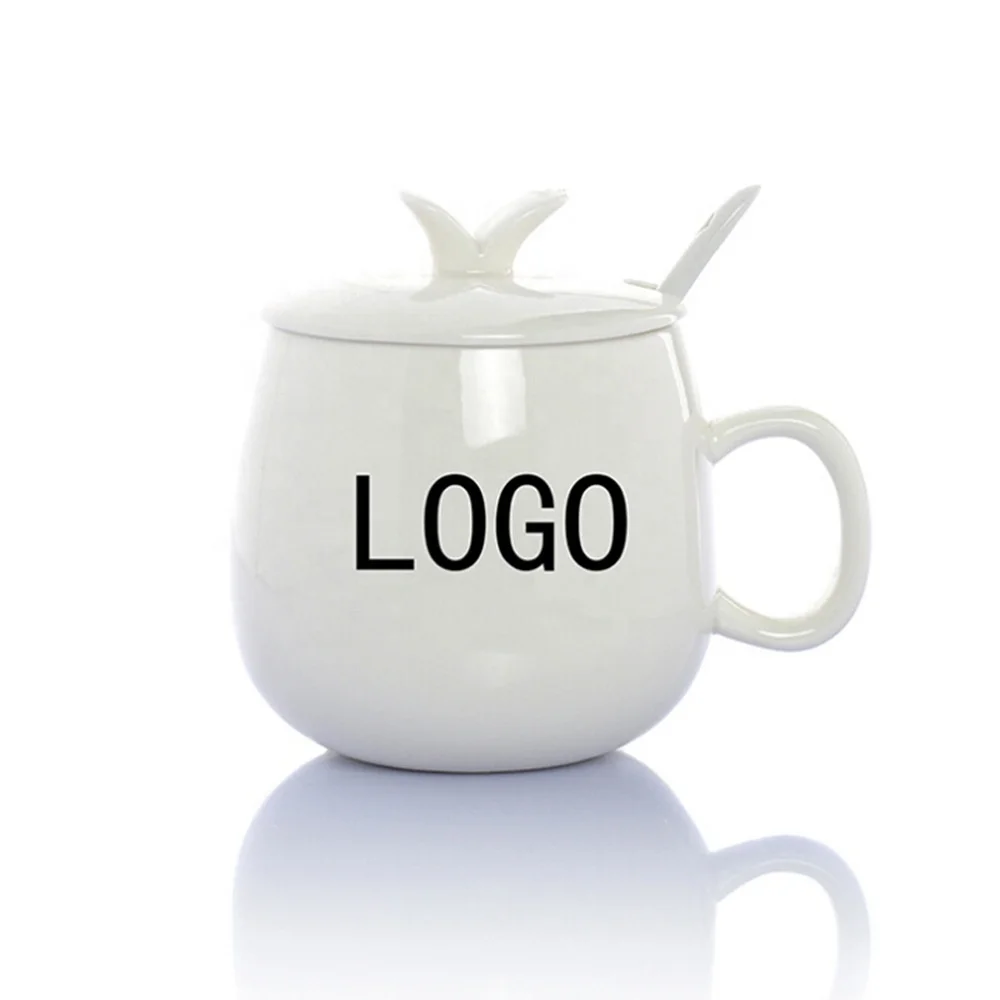 

China factory hot sell custom decal logo printing 300ml ceramic milk coffee drinking water mug cup for export