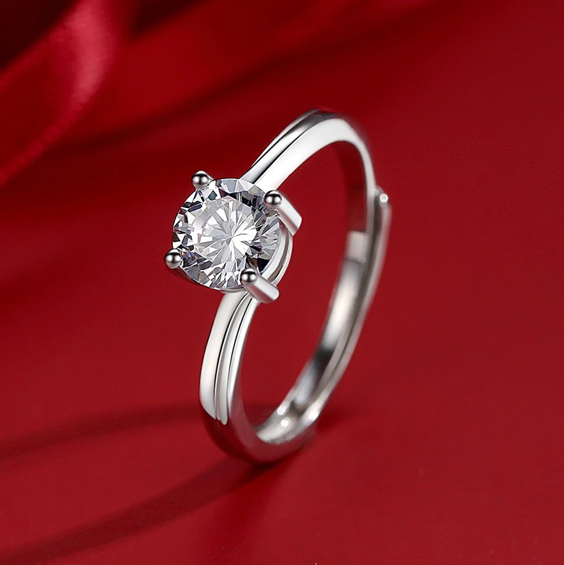 

Fashion CZ Gemstone 925 Sterling Silver women Ring Jewelry