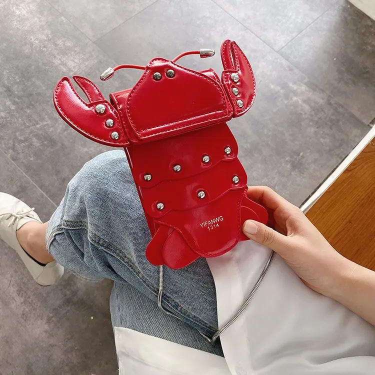 

bolsos de marca alta calidad designer cross handbags famous brands lobster shape female bag good quality ladies purses, As pictures or customized