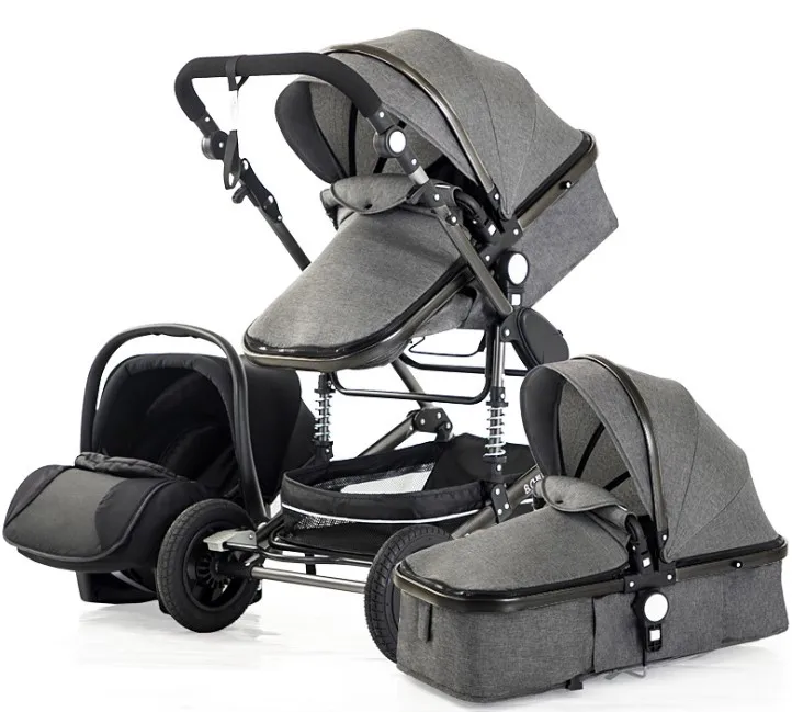 one hand fold travel system