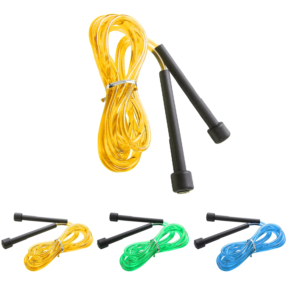 

Sports Speed Skipping Gym Workout starlights Adjustable Jump Rope Fitness Bodybuilding Exercise Equipment