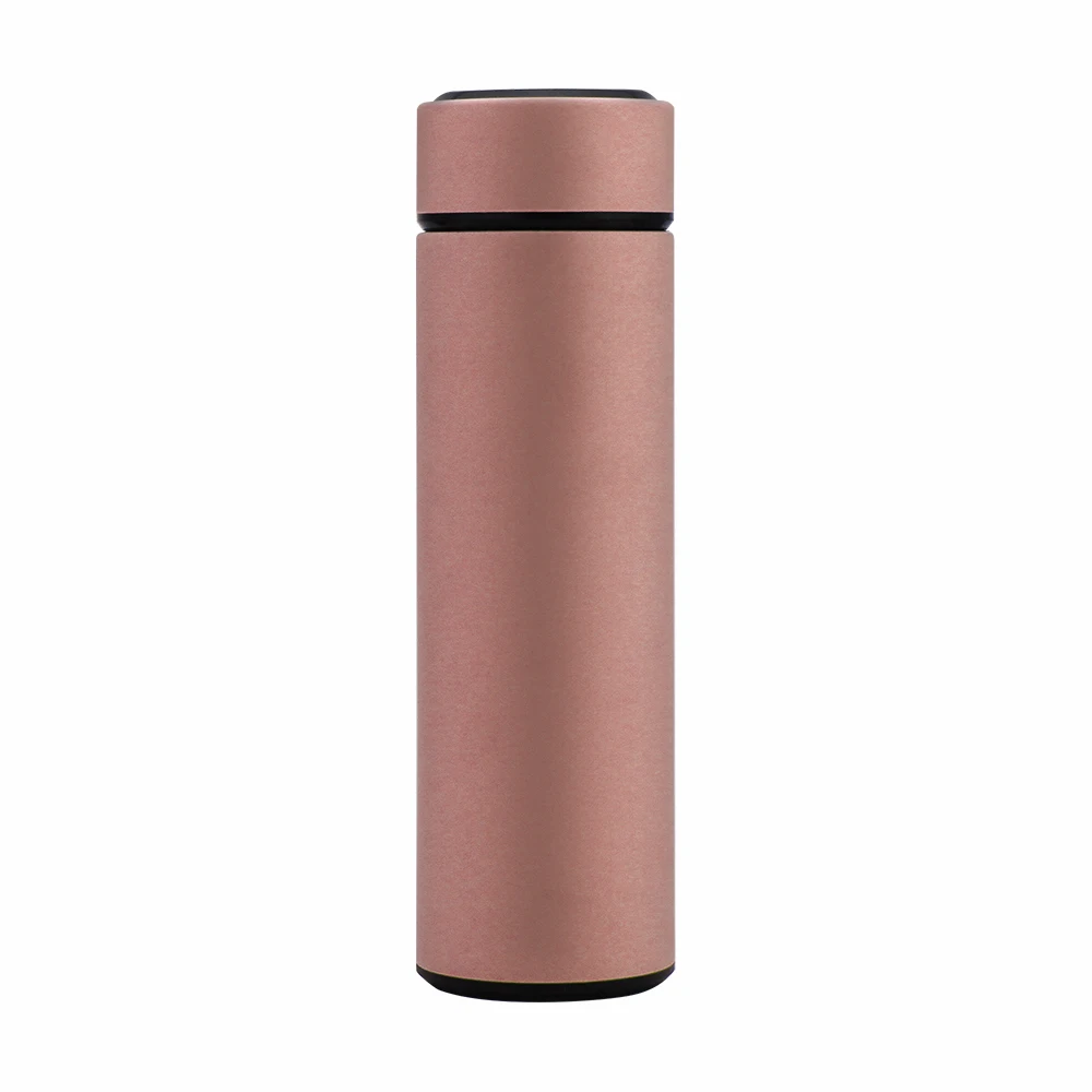 

New Product Stainless Steel thermoses Water Bottle Touch Temperature Smart Display 17oz, Customized color