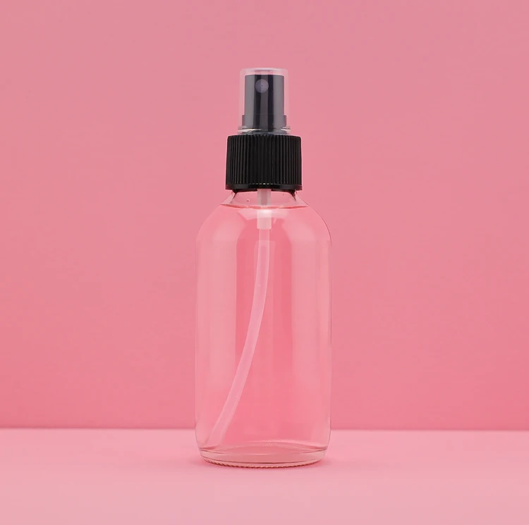 

Hot Selling 100ml Private Label Rose Vegan Natural Spray Moisturizing Face Care Rose Water Skin Toner, Pink