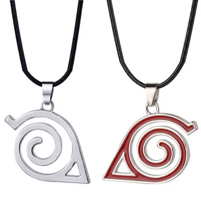 

Trendy Fashion New Naruto Pendant Necklace Double Bands Sign For Men And Women, Picture