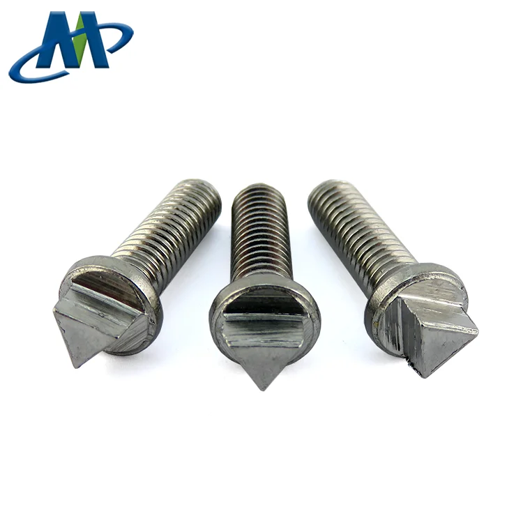 Asme 10 12 Clutch Head Oneway Screws Buy One Way Screws,Clutch