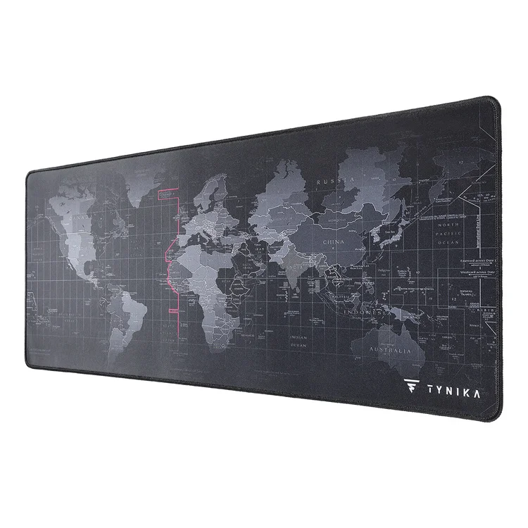 Long World Map Mousepad Extend