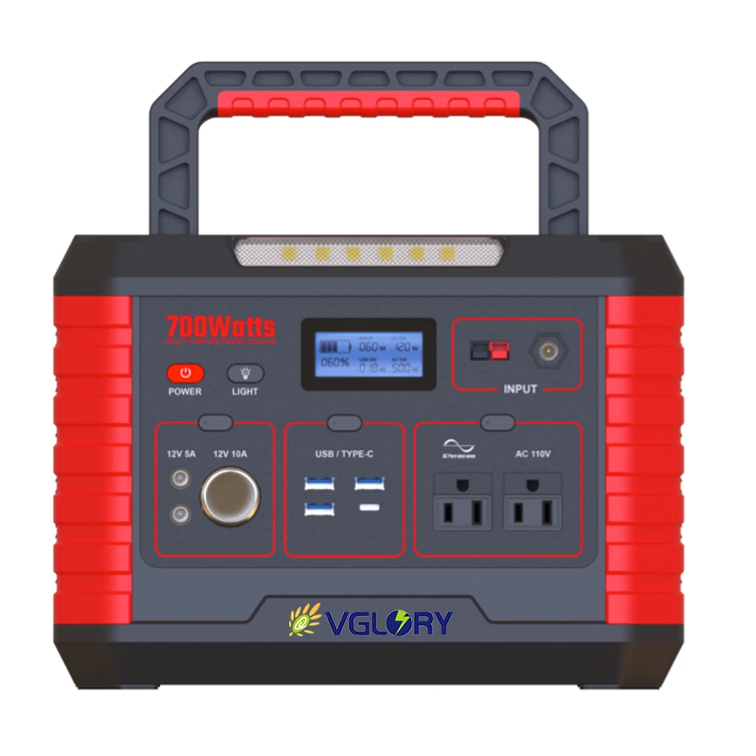 great environmental home 500w 1000w portable battery power unit supply station with inverter