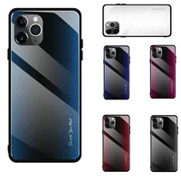 

For iPhone 11 Case, gradient tempered glass phone cases cover