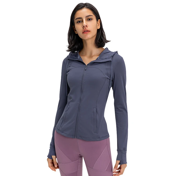 

Wholesale Quick Dry Woman Long Sleeve Active Wear Yoga Tops Loose Comfortable Workout Gym T Shirt