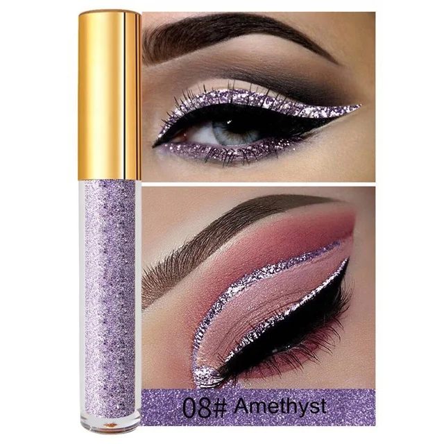 

Glitter Eye Shadow Makeup Eyeshadow Waterproof Colorful Liquid Eye Shadow