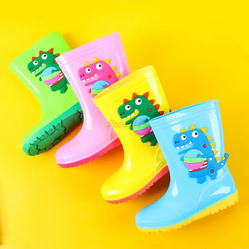 

2020 New Design Kids Rain Boots Customized Rain Shoes Waterproof Children Rainboots With Factory Price