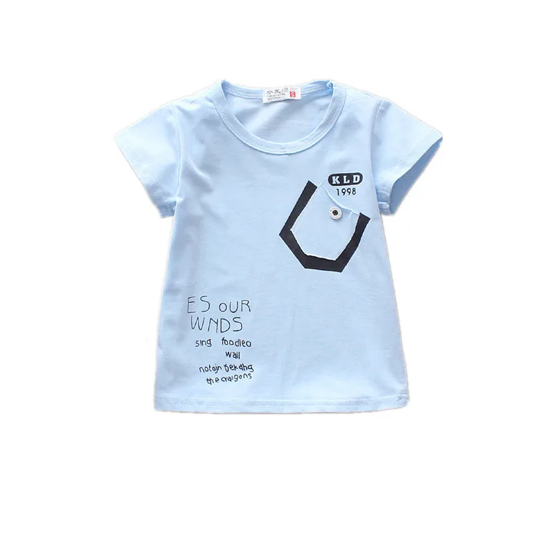 

Cotton children's half-sleeved 1-4 years old children's T-shirt