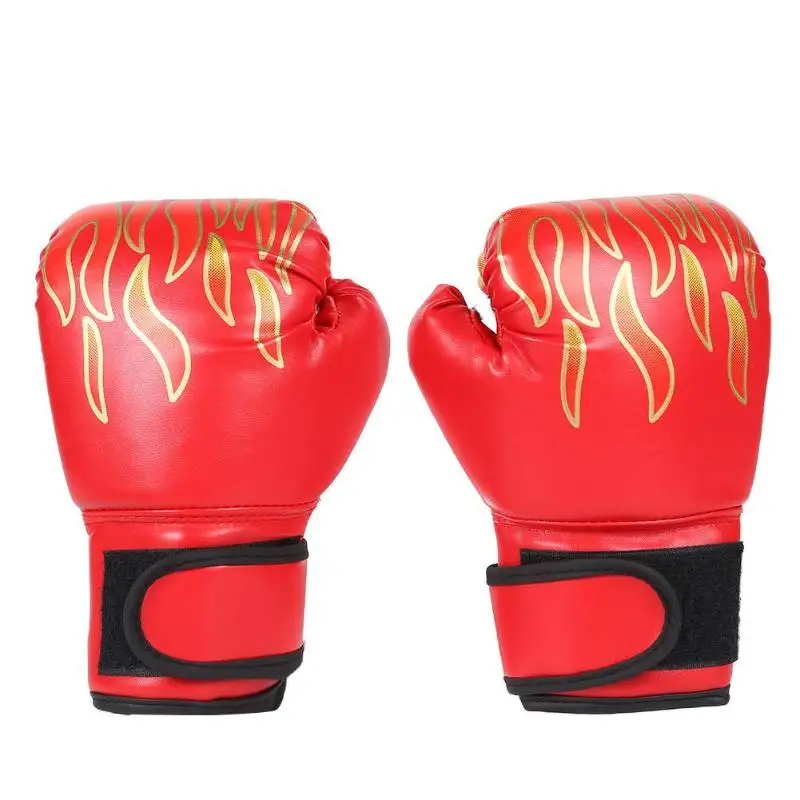 

Kids Boxing Gloves for Kids Children Youth Punching Bag Kickboxing Muay Thai Mitts MMA Training Sparring Gloves, Red, black, blue