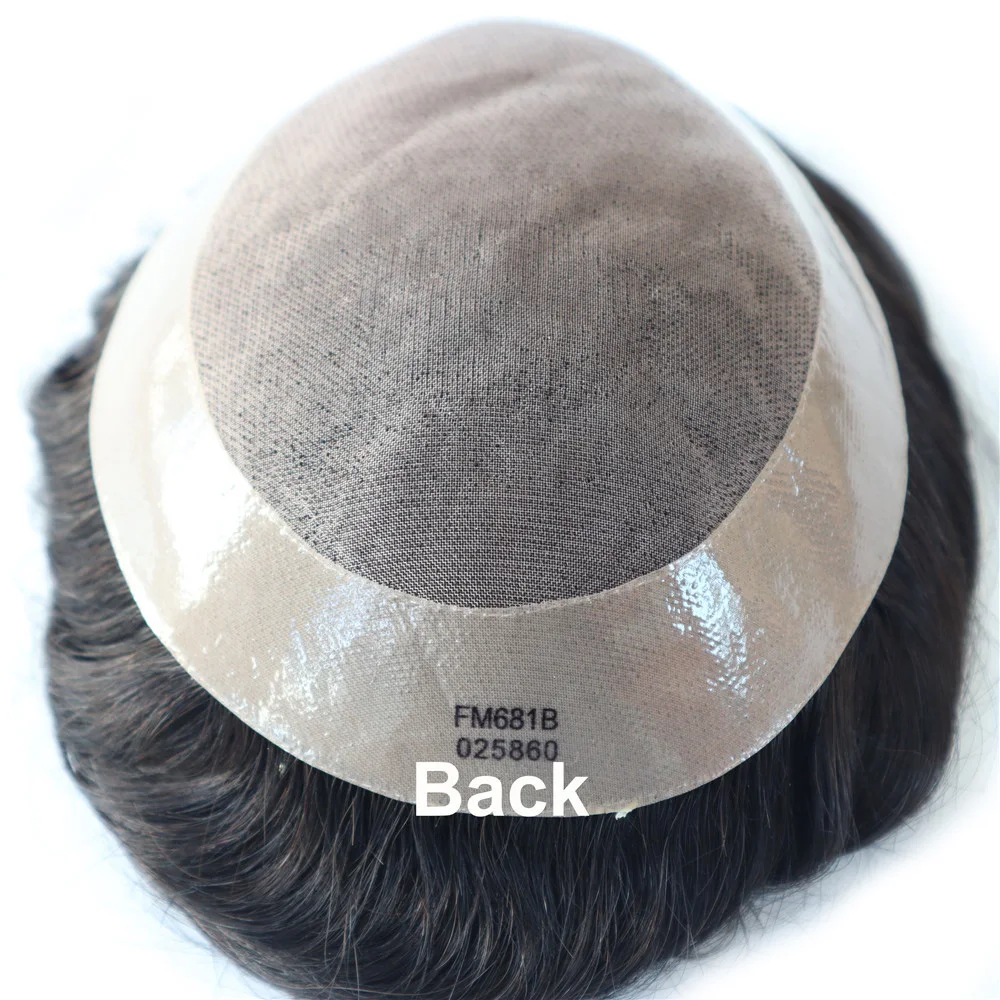 

8x11 Hair Man Durable Fine Mono Base Wigs Human Hair for Men