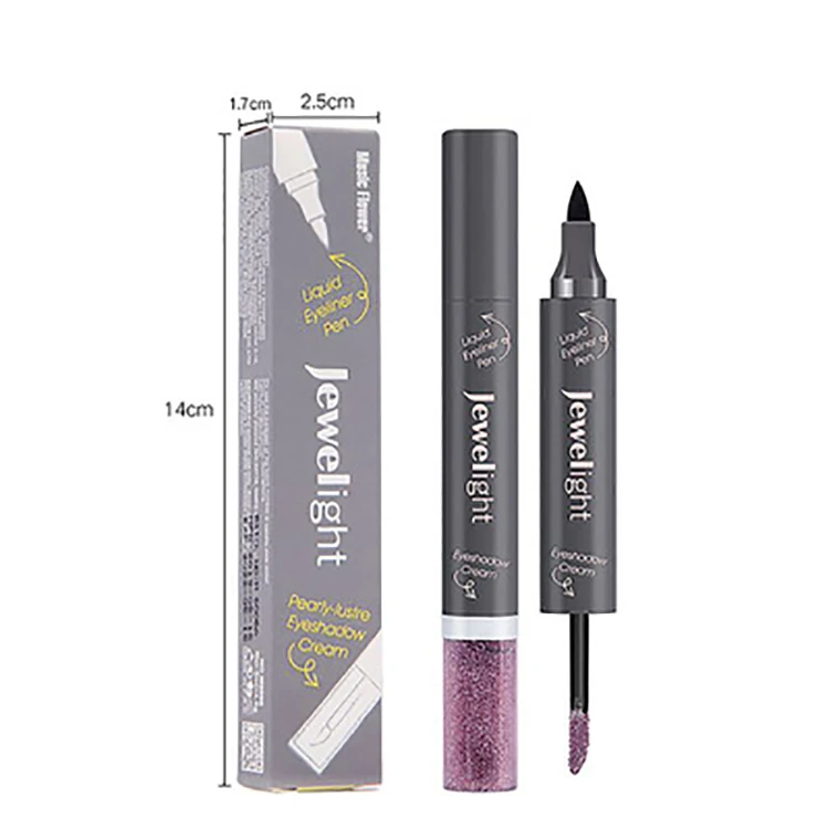 

Pearlescent Liquid Eye Shadow Waterproof Gemstone Shimmer Liquid Eyeliner