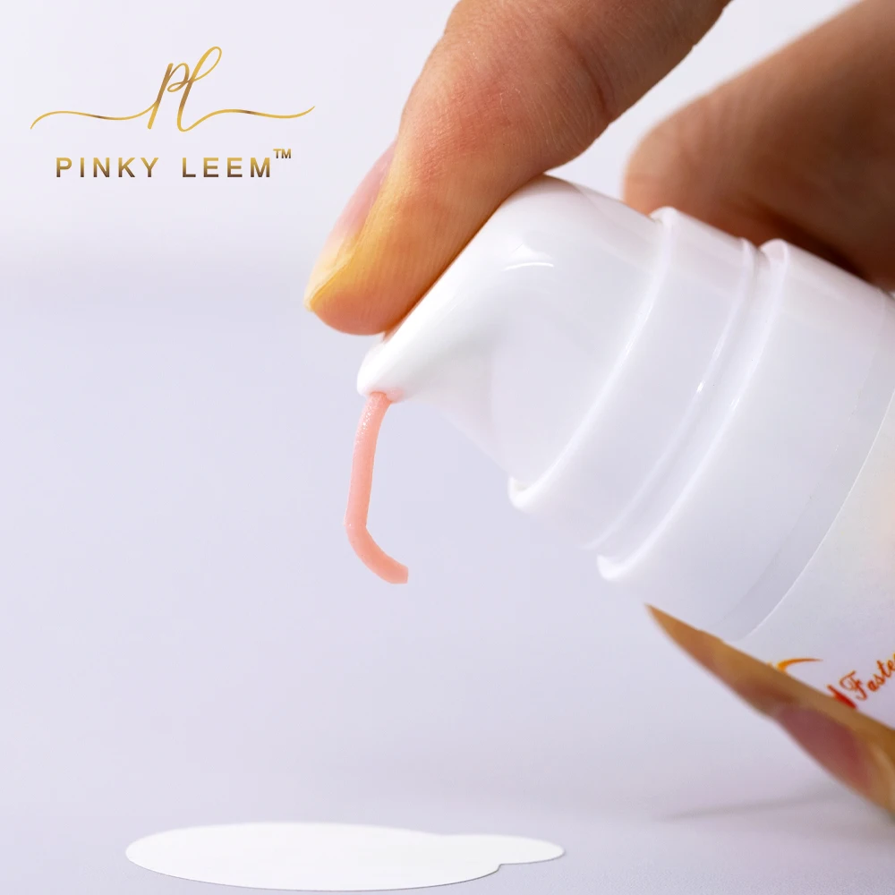 

Pinky Leem private label No Irritation Fruit Scent Fast Safety Eye Lashes Cleaner fake lash adhesive removal gel eyelash glue