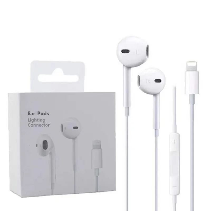 

Wholesale low price earphones original quality in-ear earphones suitable for Apple wired in-ear earphones