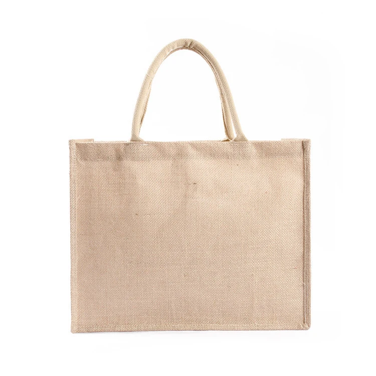 

CG081 Wholesale cheap waterproof eco friendly custom reusable jute shopping tote bags