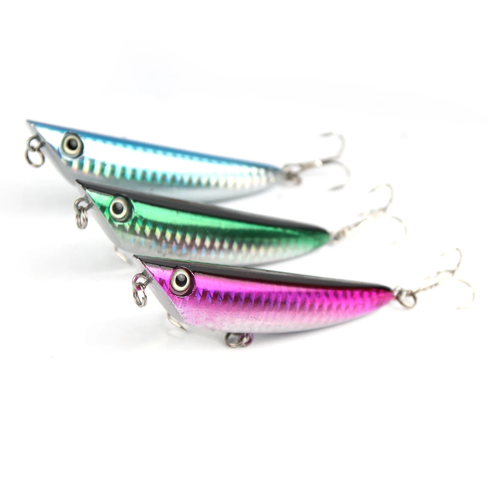 

10g 8.5cm 3D eyes hard plastic bait pencil lure fishing lures oem